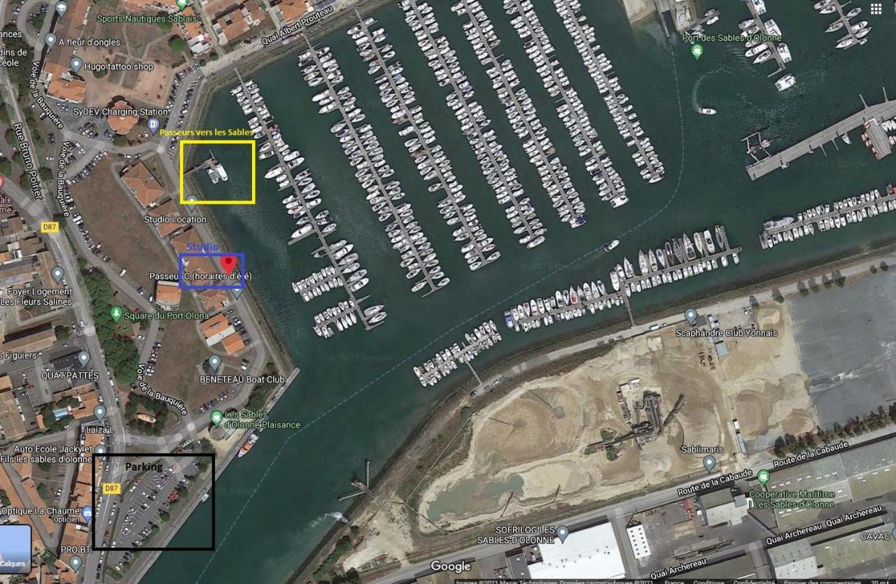 Studio Les Sables D'Olonne Port Olona - La Chaume Екстер'єр фото